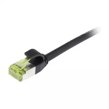 SYNERGY21 S217921 CAT6A S/FTP Slim patch kabel, 15m, crni, LSZH/TPE, 500MHz, 10Gbps