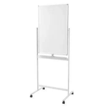 LogiLink EO0063 Mobile Double-Sided Magnetic Dry-Erase Whiteboard 60x90 cm