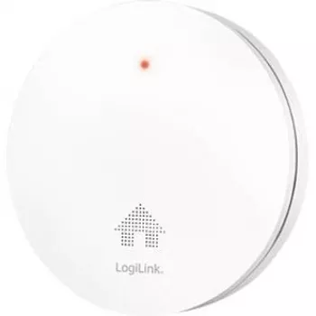 LogiLink SC0019 ultra plosnati detektor dima, baterija 10 godina, VdS ispitan, bijeli