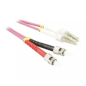 SYNERGY21 S216290 2 m LC na ST duplex multimode OM4 50/125um optički patch kabel, 3 mm, ljubičasti