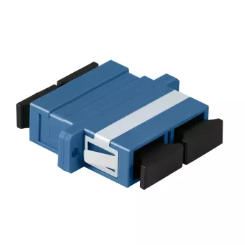 LogiLink optički adapter SC Duplex, 12 komada, s prirubnicom, plavi