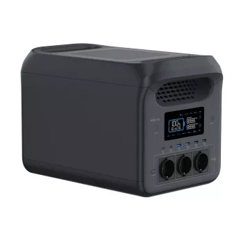 LogiLink PPS1800 prijenosna elektrana, 1800 W, LiFePO4, kompatibilna s Tuya