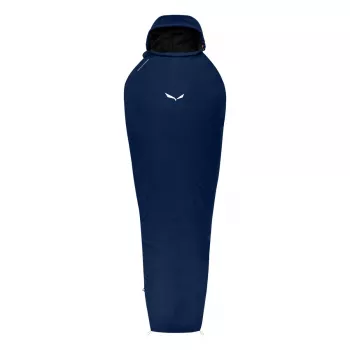 Salewa Micro II 800 sintetička vreća za spavanje 185 cm lijevi patentni zatvarač Blue Depth
