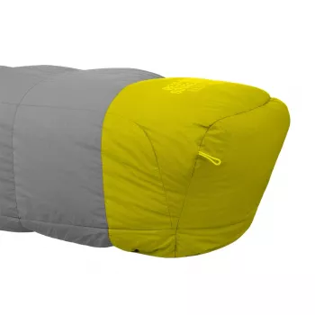 Salewa Micro II 800 sintetička vreća za spavanje 185 cm lijevi patentni zatvarač Blue Depth