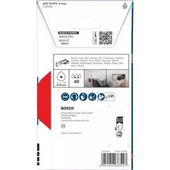 Bosch Expert Carbide-RIFF Starlock segmentna oštrica pile 85 mm RT3 gruba za uklanjanje morta iz fuga
