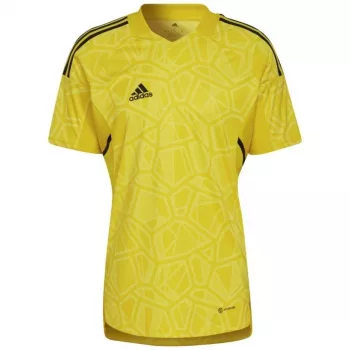 adidas Condivo 22 muška vratarska majica kratkih rukava, Solar Yellow, HF0138