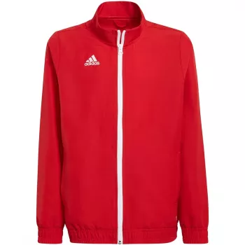 adidas Entrada 22 dječja prezentacijska jakna, crvena, 128cm