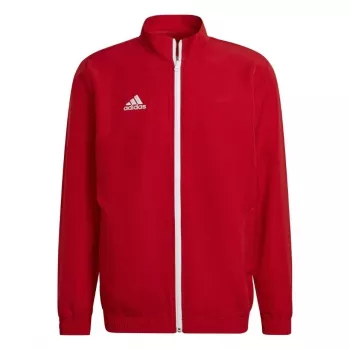 adidas Entrada 22 prezentacijska jakna, crvena, H57536, S