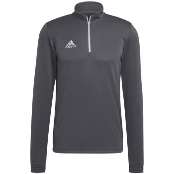 adidas Entrada 22 muški trenirka gornji dio, Grey Four/crni, 2XL