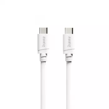 Hama USB-C na USB-C kabel, 2 m, 60 W Power Delivery, bijeli