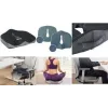LogiLink Orthopedic Tailbone Memory Foam Seat Cushion, Black