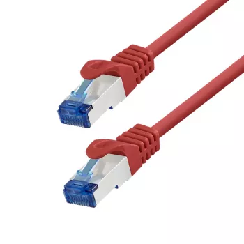 LogiLink Cat.6A CCA S/FTP LSZH patch kabel, crveni, 10 m, EconLine