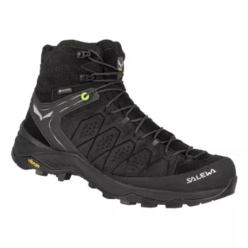 Salewa Alp Trainer 2 Mid GTX muške planinarske cipele, crne, UK 12 (EU 47)