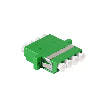 LogiLink LC Quad optički set adaptera, 12 komada, zeleni, s prirubnicom, SC Duplex Breakout