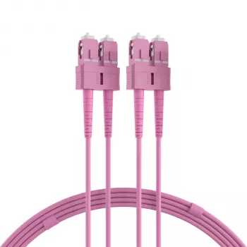 EFB Elektronik O0318.1-1.2 SC Duplex OM4 Multimode optički patch kabel, 1m, ljubičasti, LSZH