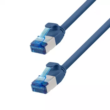 LogiLink Cat.6A S/FTP LSZH SlimLine patch kabel, 20 m, plavi