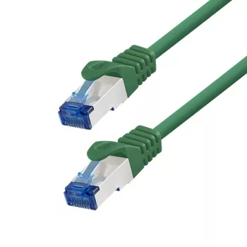 LogiLink Cat.6A S/FTP LSZH patch kabel, CCA, zeleni, 10 m, EconLine