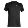 Salewa muška majica kratkih rukava Puez Melange Dry, Black Out Melange, veličina M