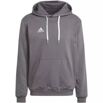 adidas Entrada 22 muška majica za trening s kapuljačom siva HB0578 M