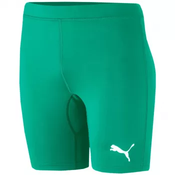 Puma Liga Baselayer Short Tight Men's Compression Shorts Pepper Green Size S