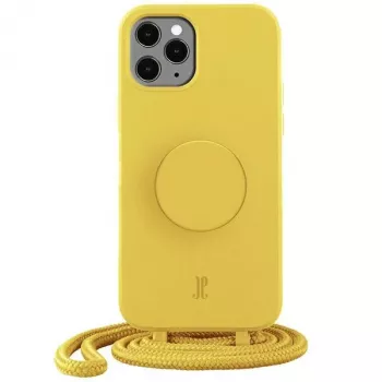 Just Elegance PopGrip futrola za iPhone 11 Pro – žuta zečja šapa
