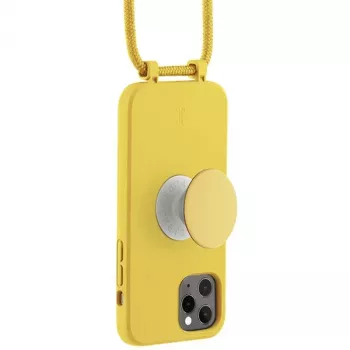 Just Elegance PopGrip futrola za iPhone 11 Pro – žuta zečja šapa