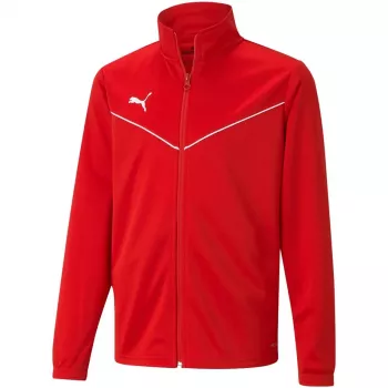 Puma teamRISE juniorska trenirka poliester jakna, crvena, 657393 01 176cm