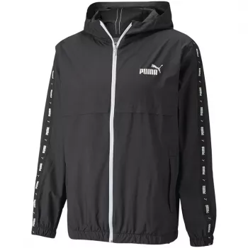 PUMA ESS+ Tape Men's Windbreaker Jacket Black 847477 01