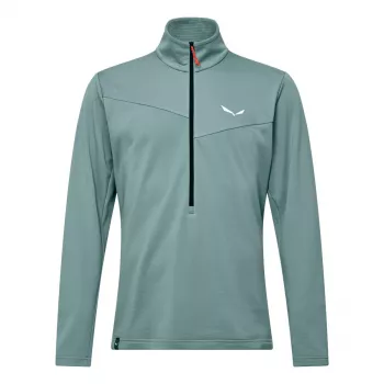 Salewa Puez Cammino Polarlite muška fleece jakna s pola patentnog zatvarača, Willow, S