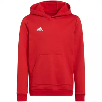 adidas Entrada 22 dječji hoodie, crveni, 164 cm