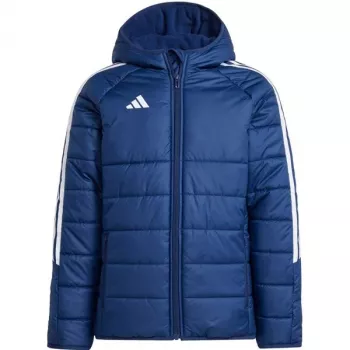 adidas Tiro 24 dječja zimska jakna, plava, IR9501, 128 cm