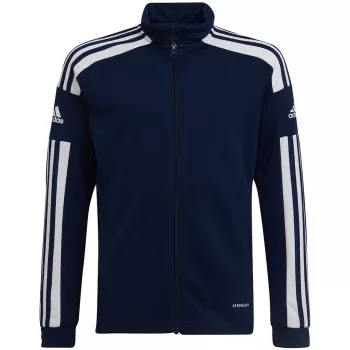 adidas Squadra 21 majica za trening s punim patentnim zatvaračem, Navy Blue, mladež 140cm, HC6276