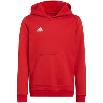 adidas Entrada 22 Hoody dječji sweatshirt, crveni, 116