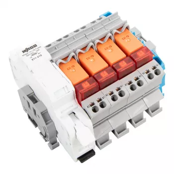 WAGO 821-507 modul releja sučelja, 24 V DC, 1 izmjenični kontakt, Push-in CAGE CLAMP, sukladno Westnetz