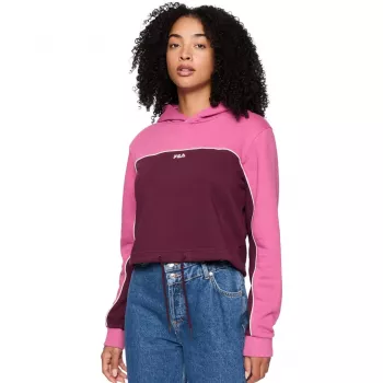 Fila Laagna ženska majica FAW0907 43200, roza/bordo, L