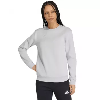 adidas Entrada 26 ženska majica s kapuljačom, siva, M