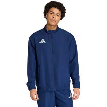 adidas Entrada 26 trenerka jakna s punim patentnim zatvaračem za muškarce, Navy Blue, M