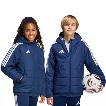 adidas Tiro 26 zimska jakna za djecu, tamnoplava, 128 cm