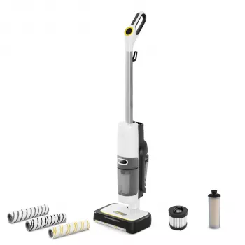 Kärcher SCV 4 Deluxe Select parni čistač s dvostupanjskom regulacijom pare, spremnik 1,3 L, 2000 W, EasyFix podna mlaznica, funkcija dolijevanja
