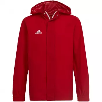 adidas Entrada 22 muška svevremenska jakna Team Power Red/bijela IK4013
