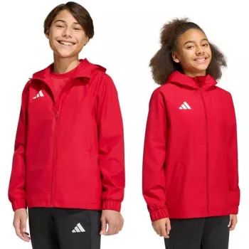 adidas Entrada 26 All Weather dječja jakna unisex crvena 152 cm