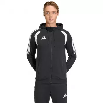 adidas Tiro 26 League muška sportska jakna s kapuljačom na patentni zatvarač, crna, L