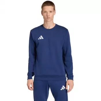 adidas Entrada 26 Men's Sweat Top Navy Blue JZ6574 Size M