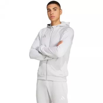 adidas Tiro 25 muška jakna s kapuljačom na patent zatvarač siva XL