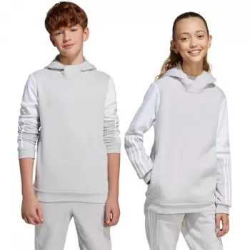 adidas Squadra 25 dječja jakna s kapuljačom siva JD4808 140cm