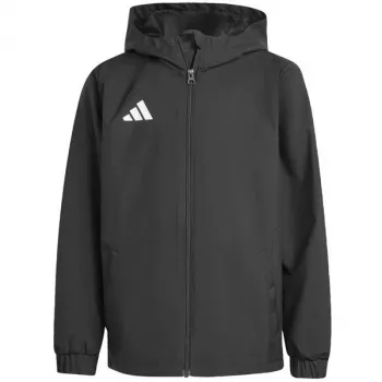 adidas Entrada 26 All Weather dječja jakna crna, 128cm, JZ9104