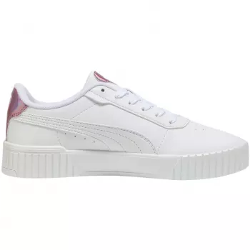 PUMA Carina 2.0 GirlPower Ženske tenisice, bijelo-crno-roza, EU 37