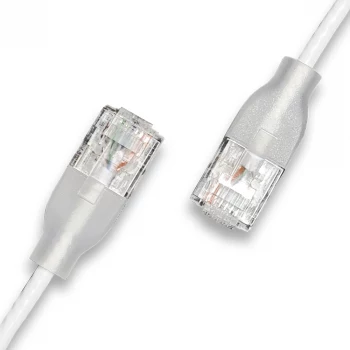 WANTEC eGlow UTP CAT6a patch kabel, 0,5 m, bijeli