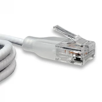 WANTEC eGlow UTP CAT6a patch kabel, 0,5 m, bijeli