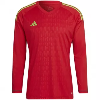 adidas Tiro 23 Competition dugi rukav vratarski dres za muškarce crveni